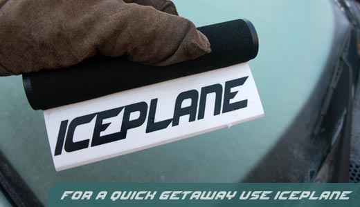 Iceplane - car icescraper